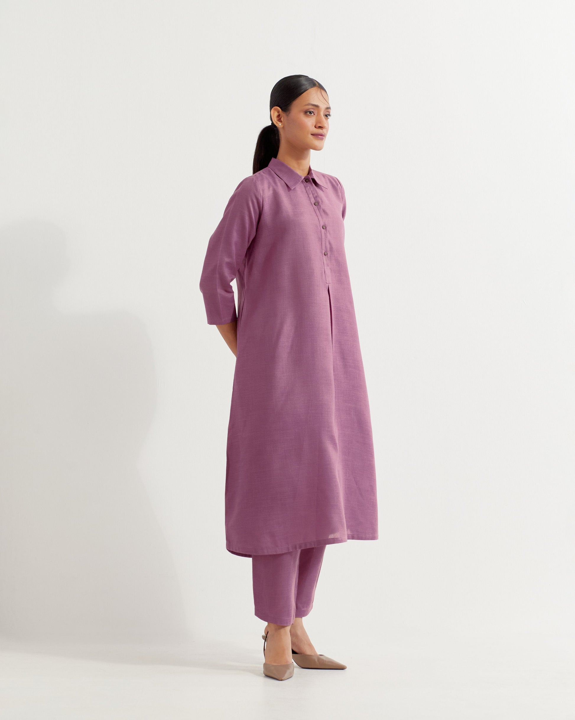 Mauve Victoria Co-ord Set (Set of 2)- IC