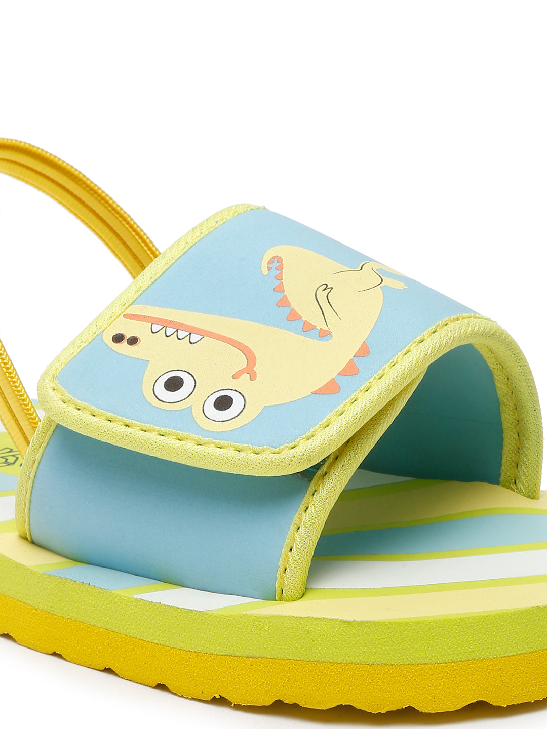 Kids Sliders for Boys & Girls | Crocodile Yellow Sliders