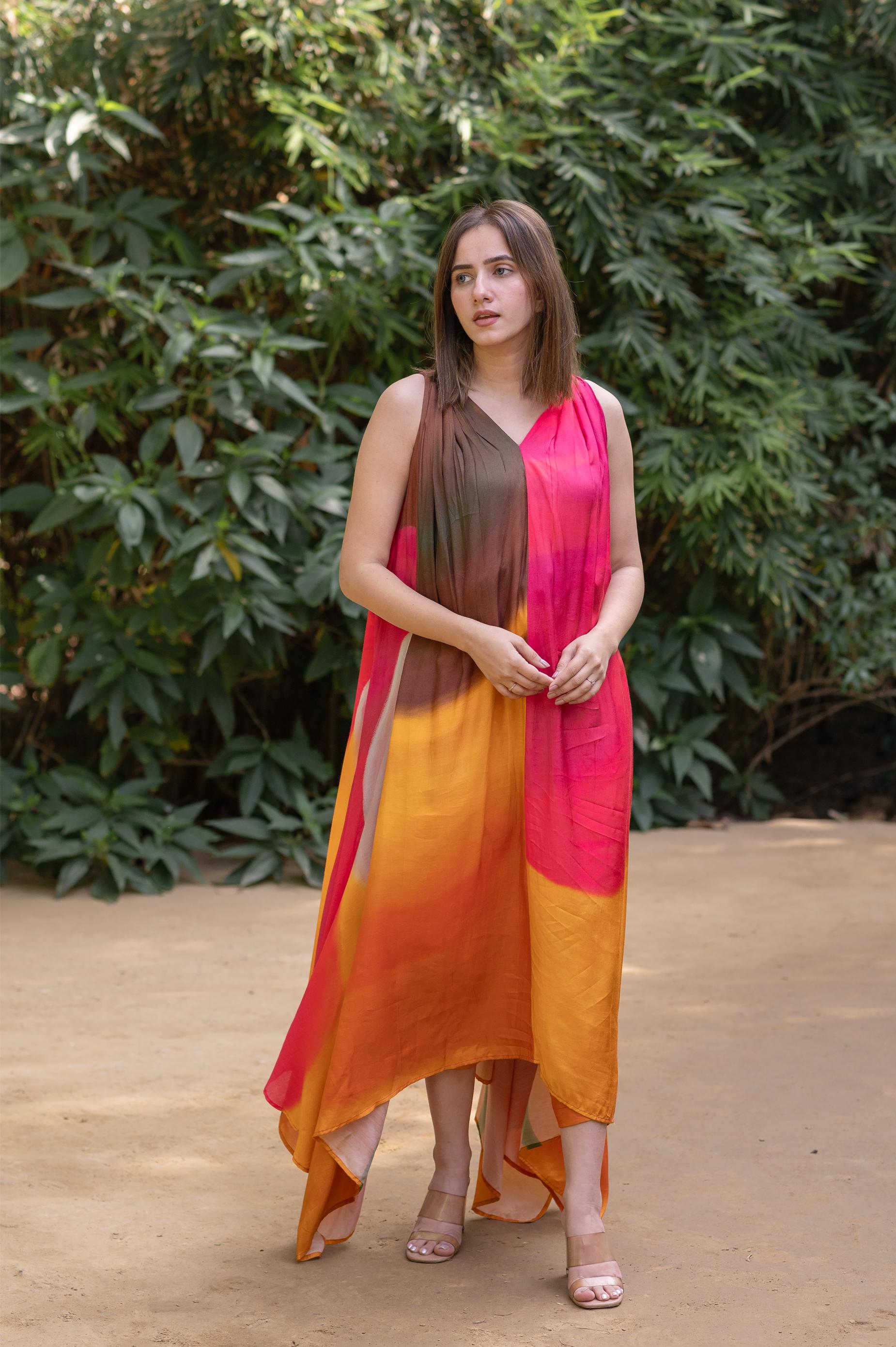SUN BURNT DRESS SET -SET OF 1- ET