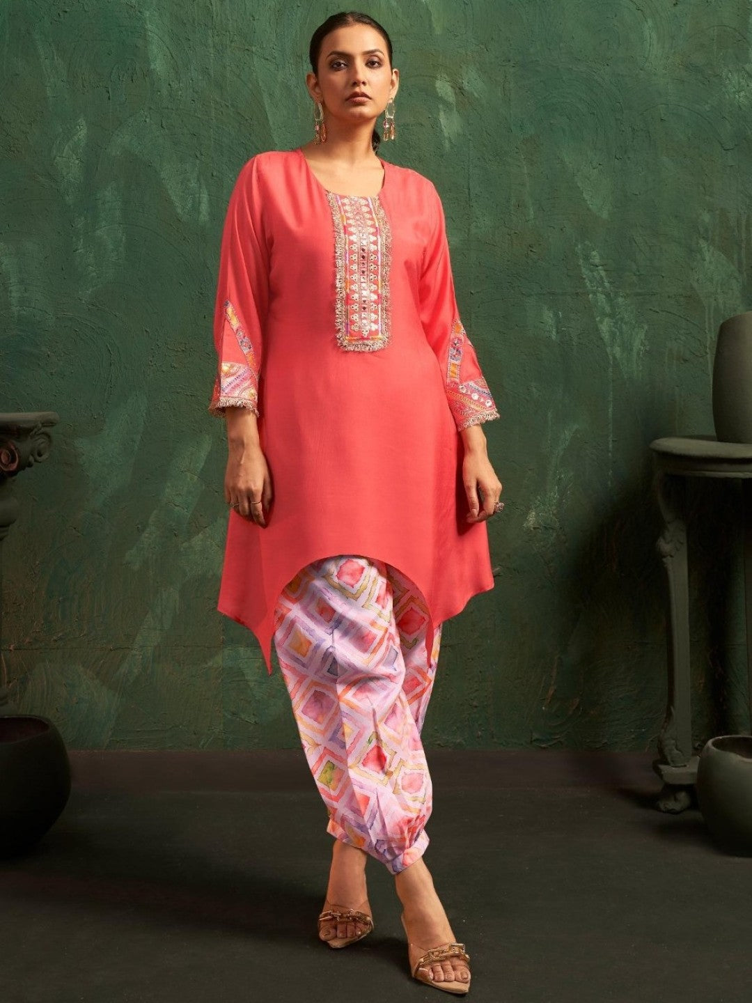 Ira poppy fusion wear set-AL