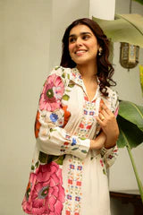BLOOM PRINT SHIRT SET- II