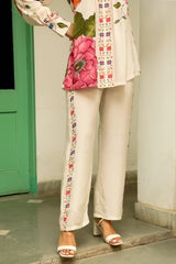 BLOOM PRINT SHIRT SET- II