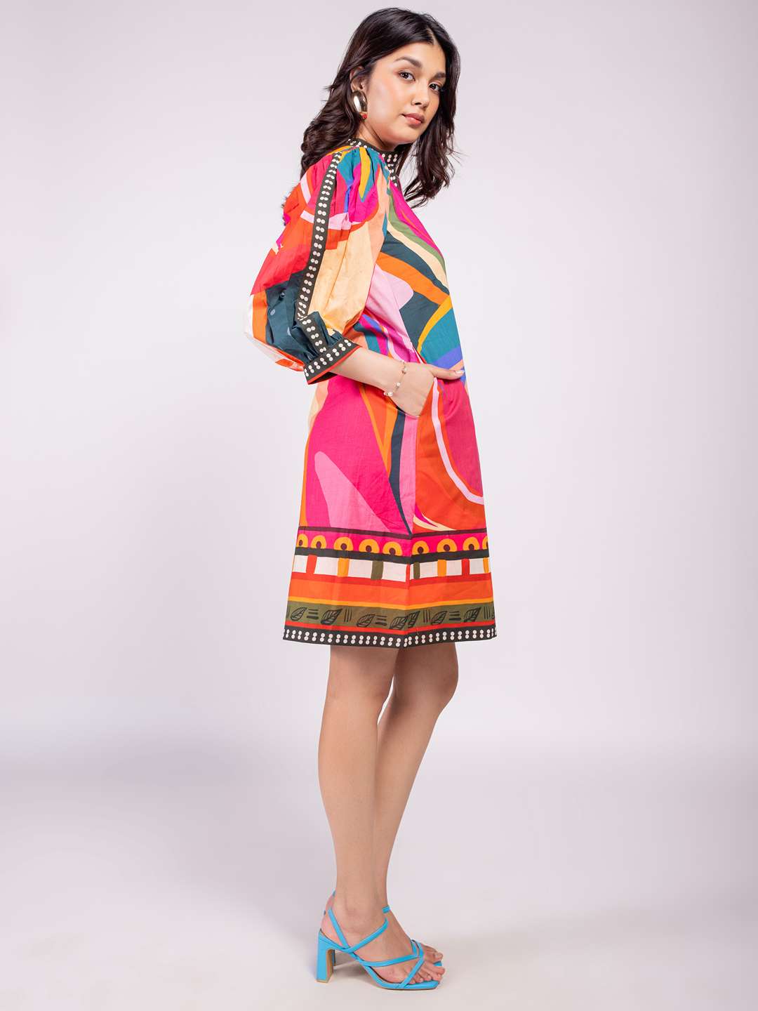 Pinko Printed Mini Dress