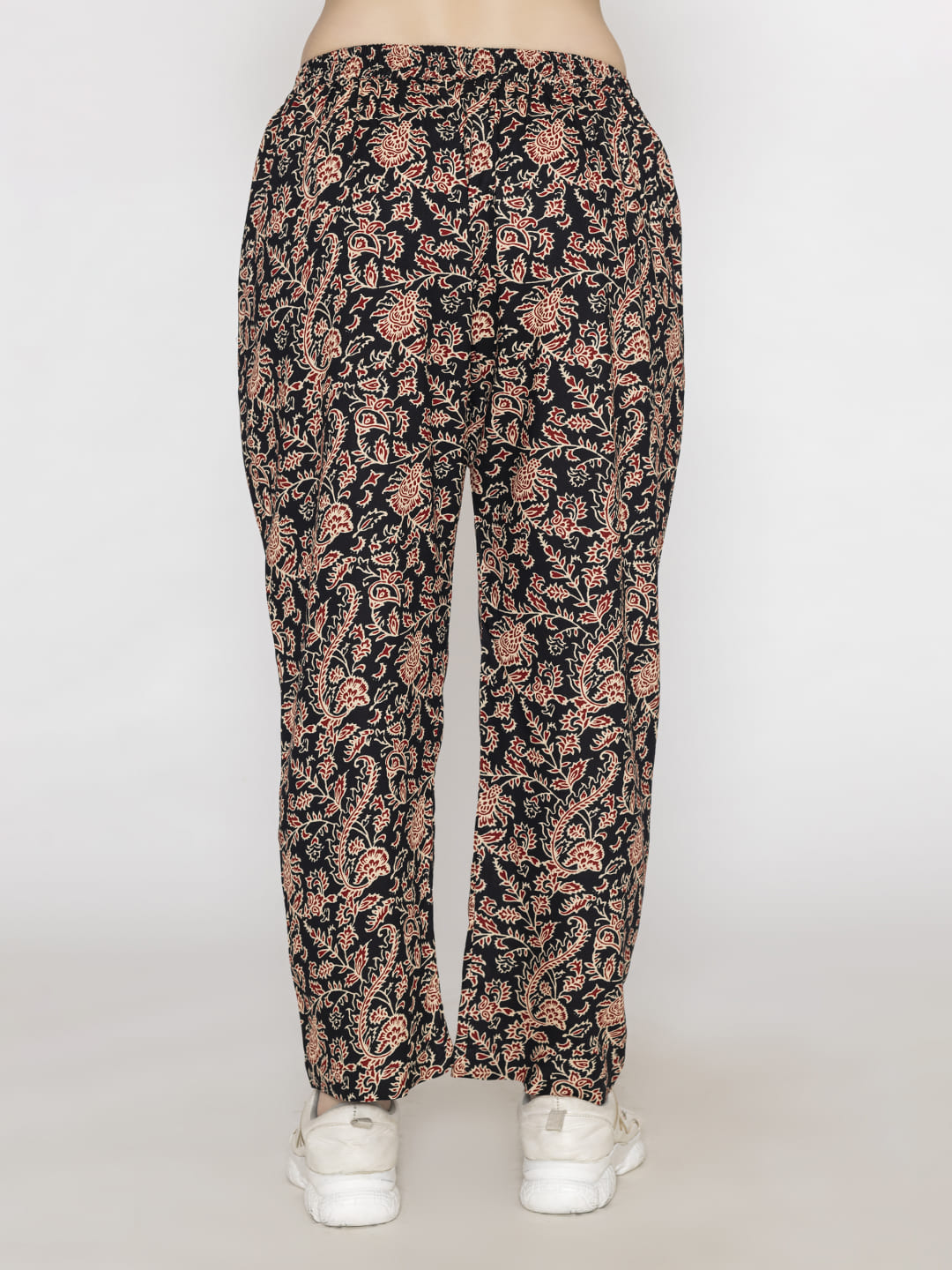 Floral Print Co-ord Set Panel Brown