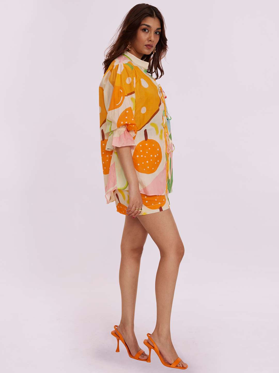 Berry Printed Co-ord Set (Set of 2)