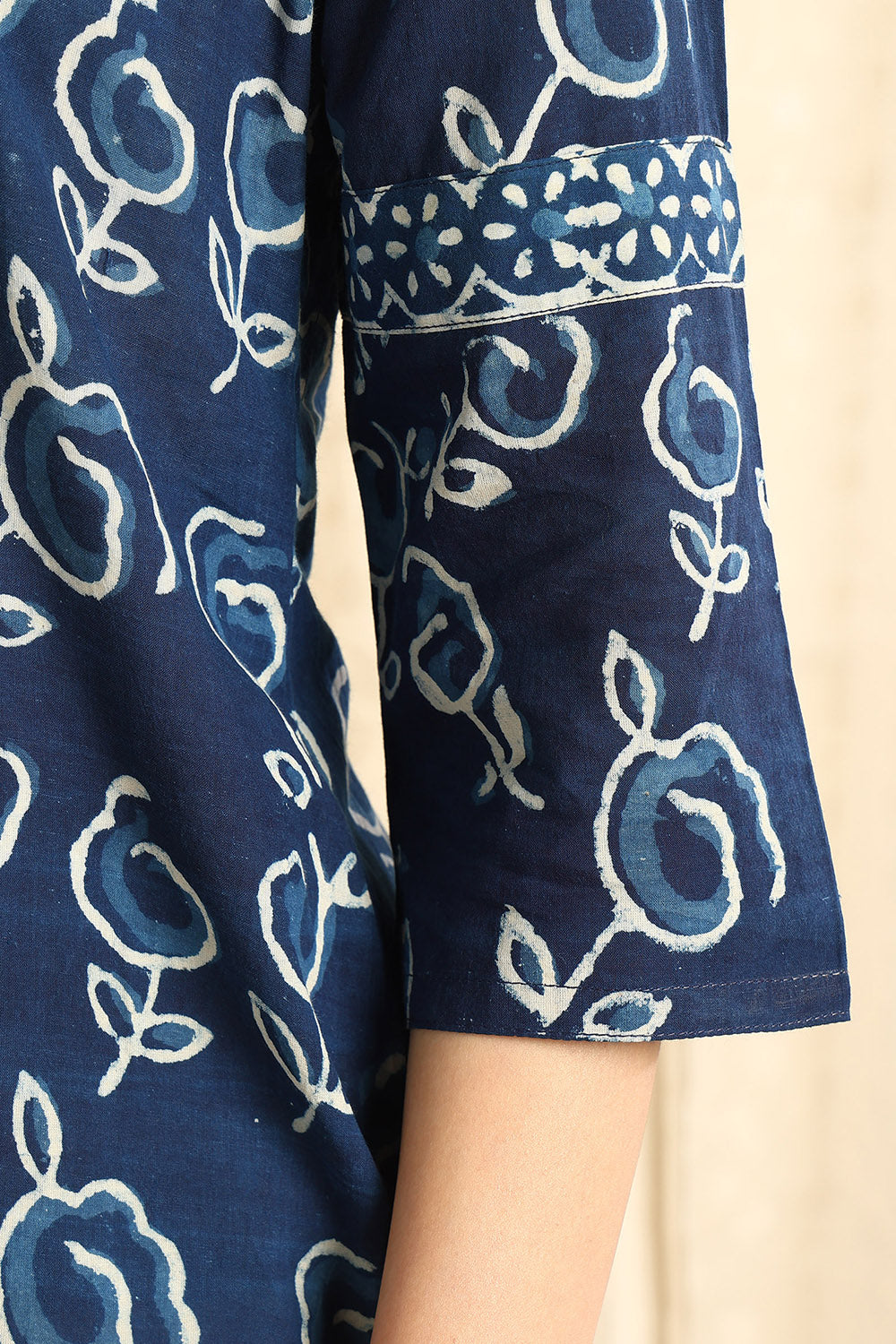 Indigo Blue Straight Kurta