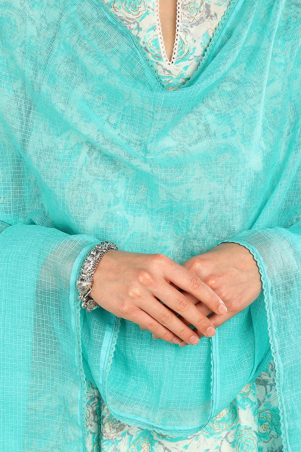 Green Kota Dupatta