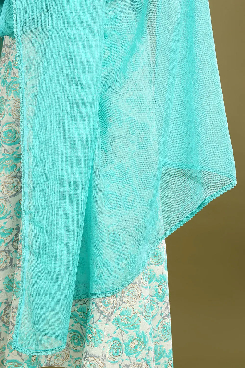 Green Kota Dupatta