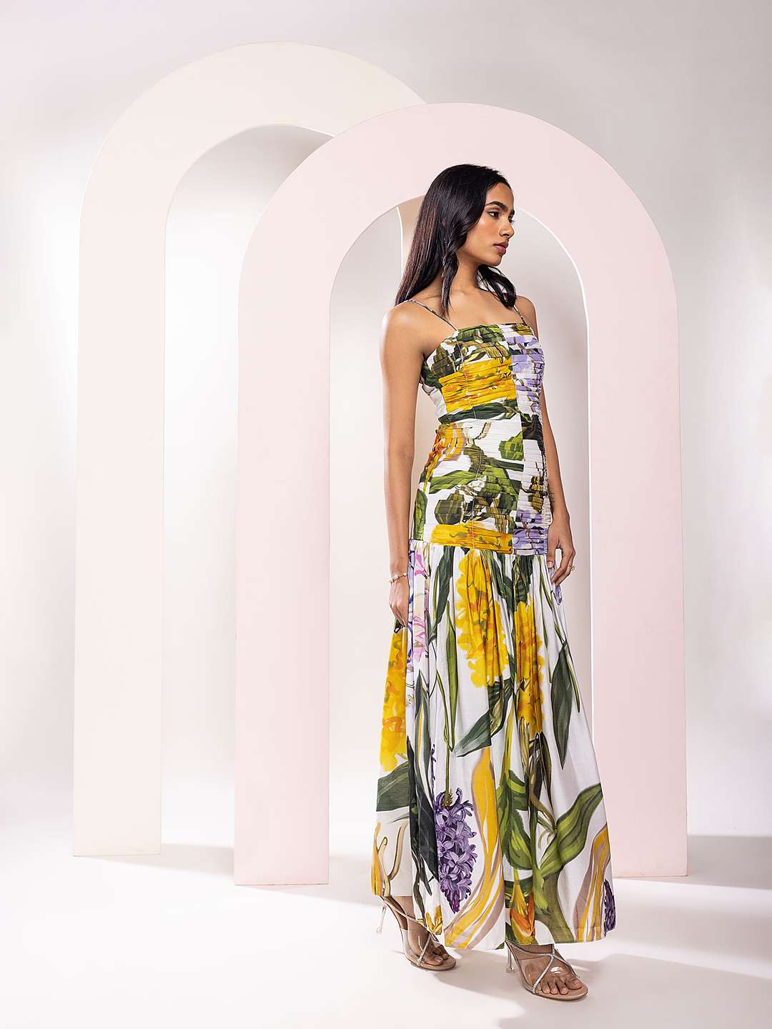 Juniper Printed Pleated Dress