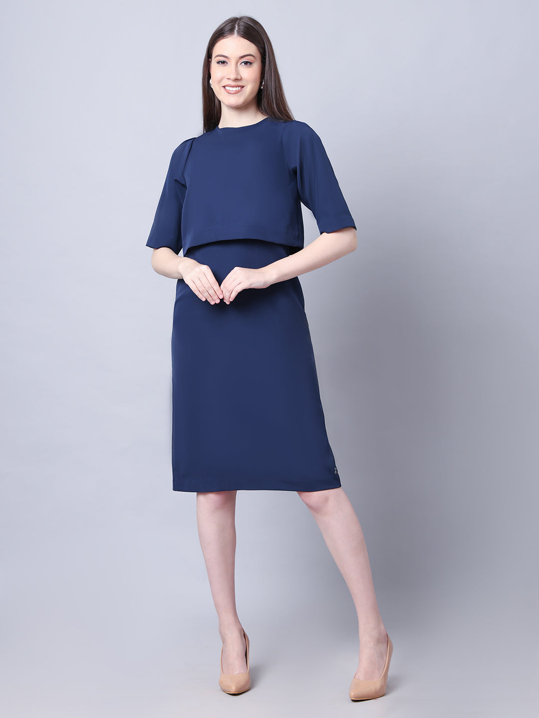 Exude Ethereal Oversize Top Dress