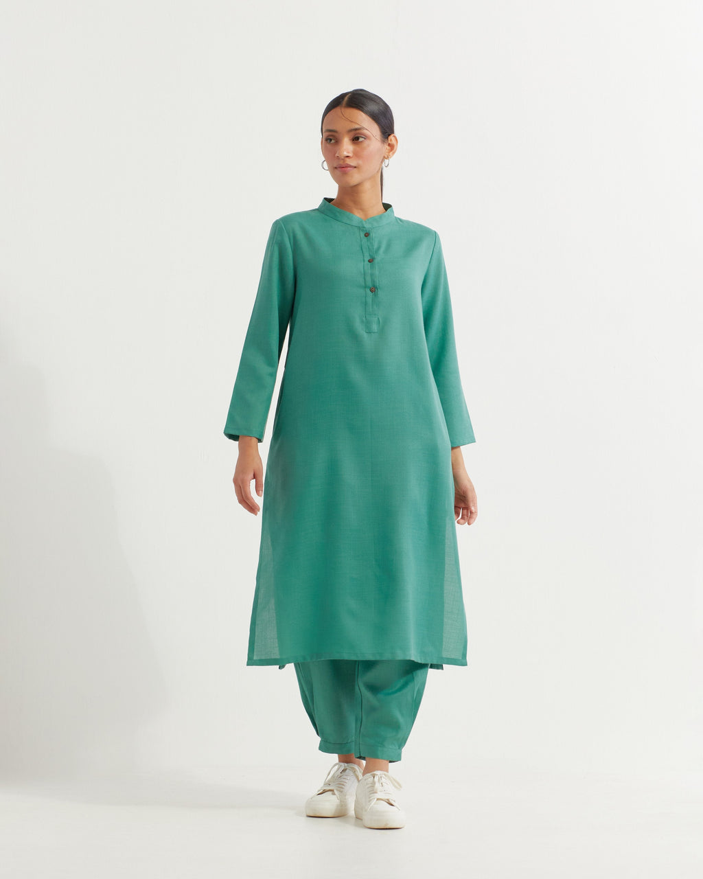 Green Boyfriend Co-ord Set (Set of 2)- IC