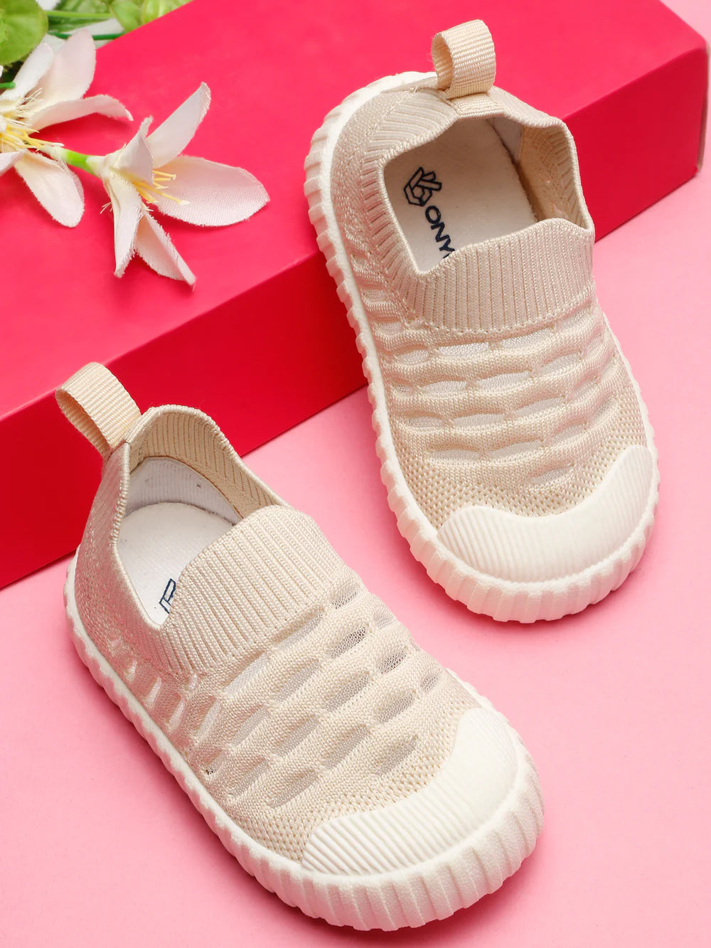 Cloudy Toddlers's First Step Shoes - Beige (Unisex)