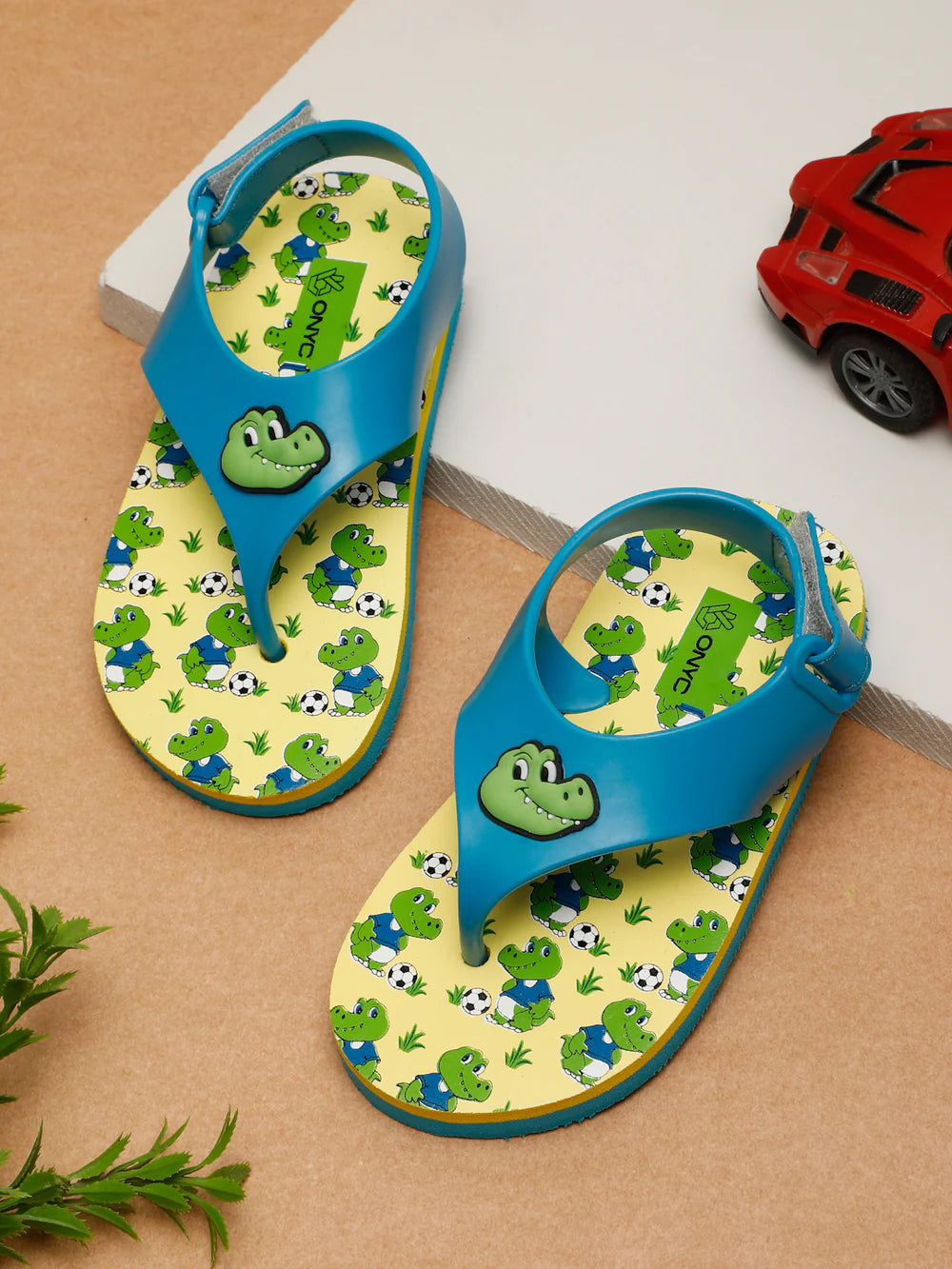 Premium Crocodile Jellies Flip-flops - Sky Blue (Unisex)