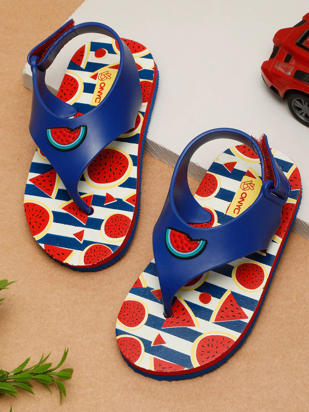 Premium Watermelon Jellies Flip-flops - Navy Blue (Unisex)