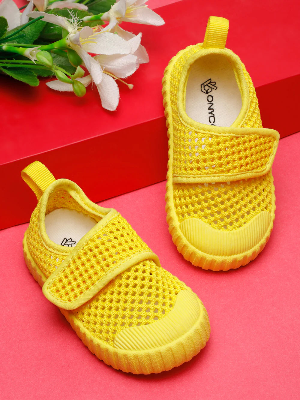 AIRY Toddlers's First Step Breathable Shoes - Yellow (Unisex)