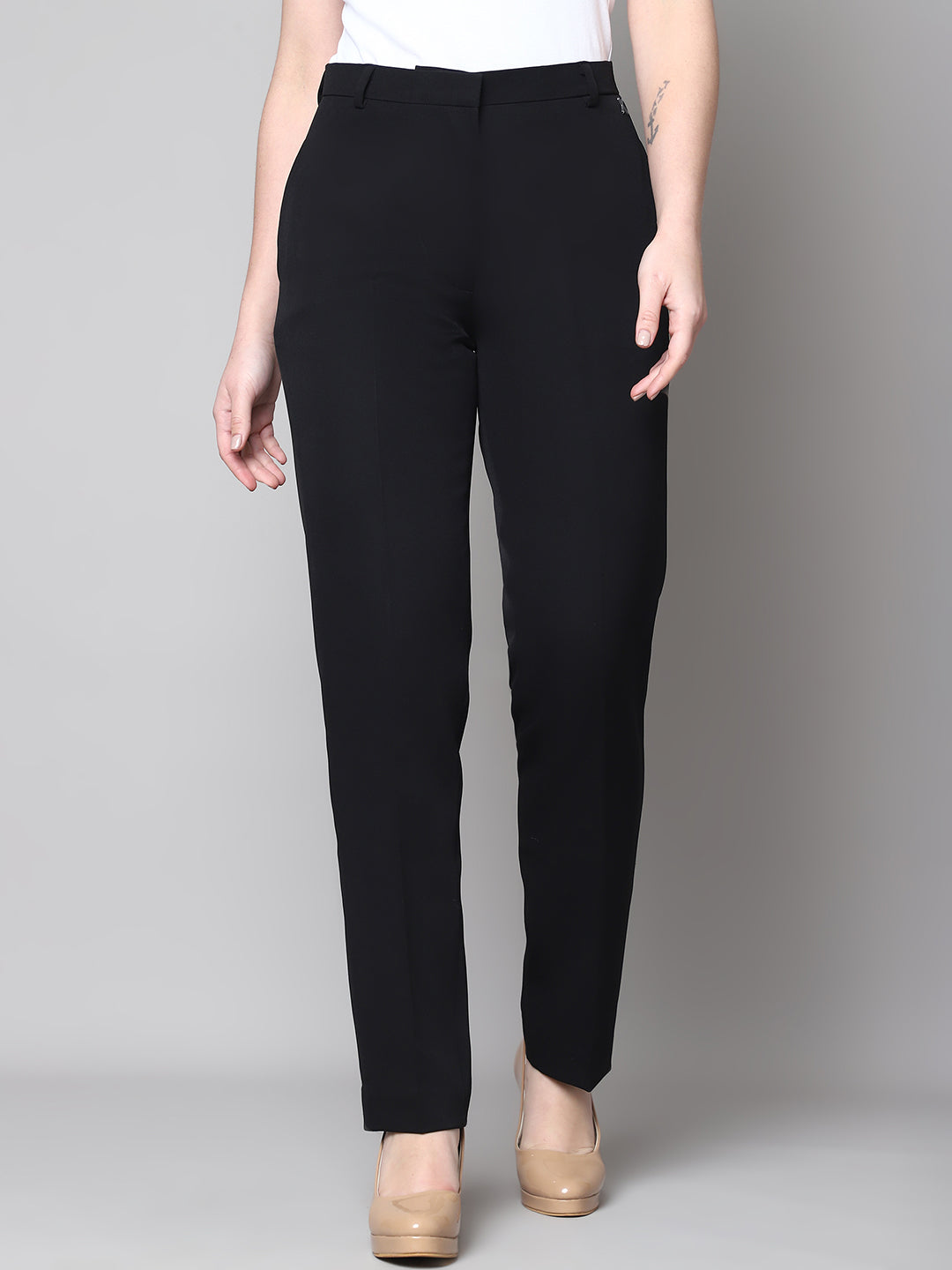 Exude Empathy & Edge Straight Fit Trouser