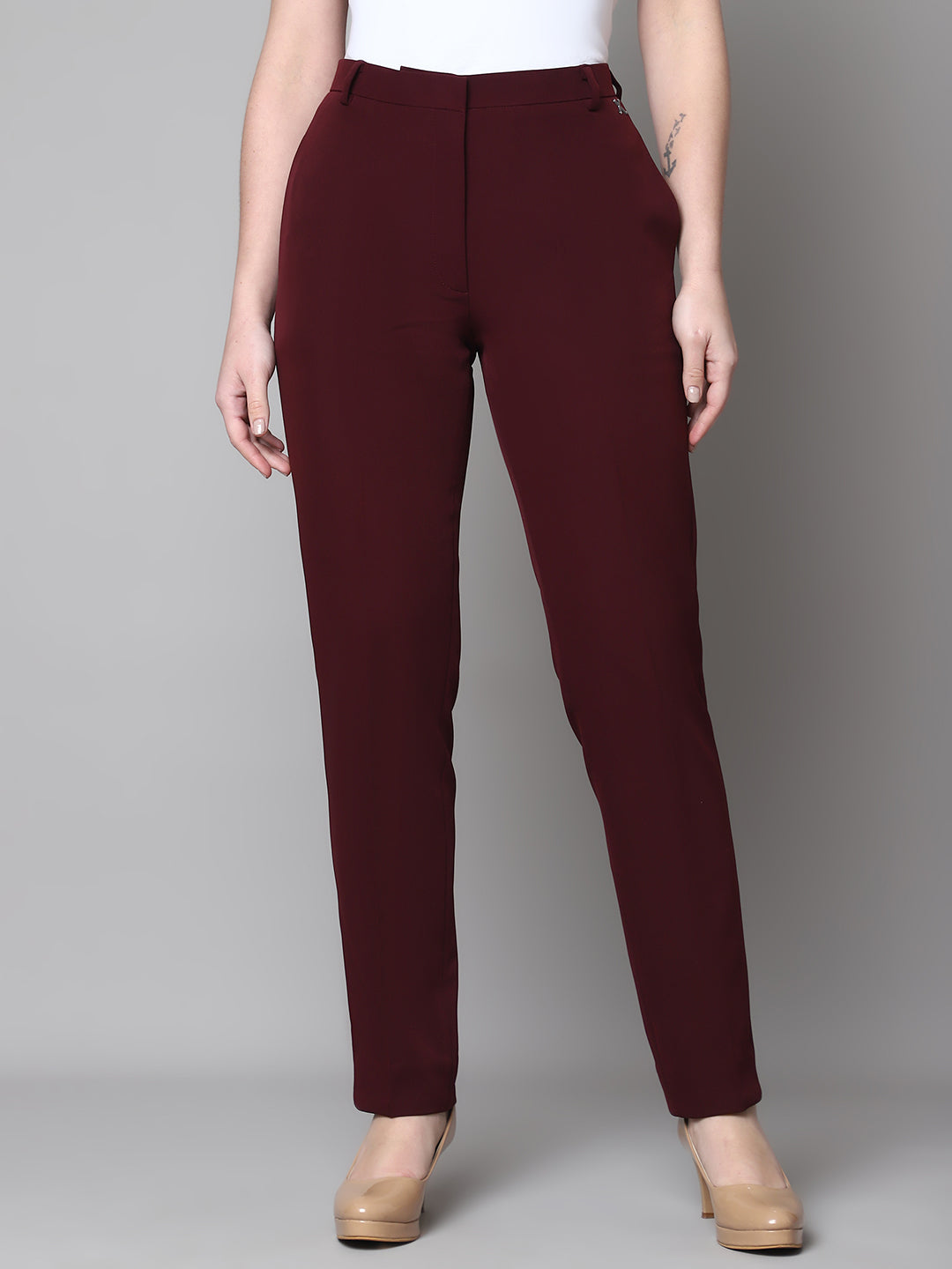 Exude Empathy & Edge Straight Fit Trouser