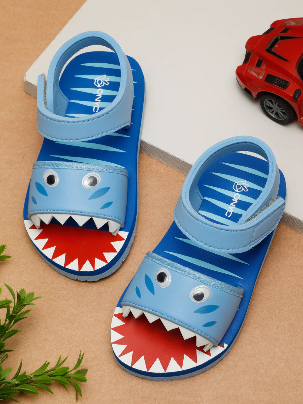 Premium Shark Artistic Sandals - RoyalBlue (Unisex)