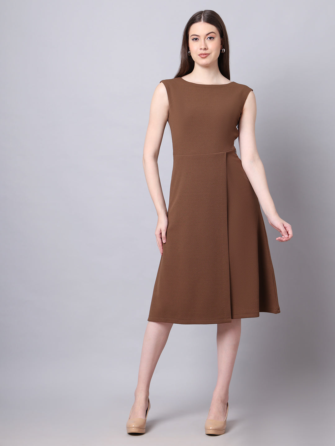 Exude Pride A-line Wrap Dress