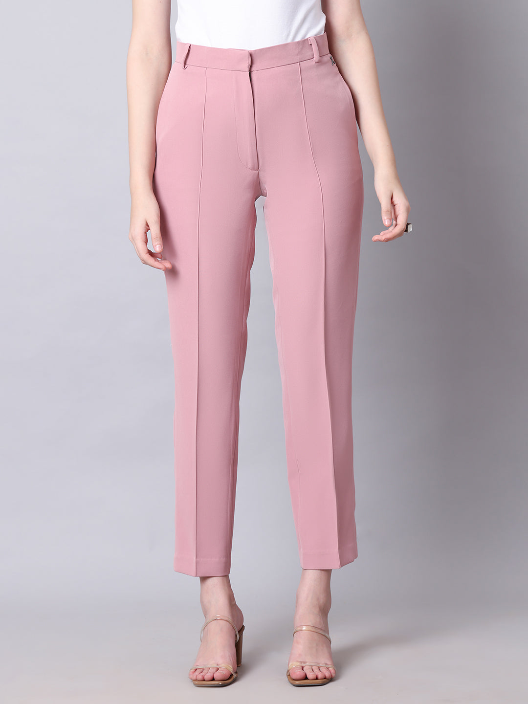 Exude Timeless Tranquility Front Pleat Trouser