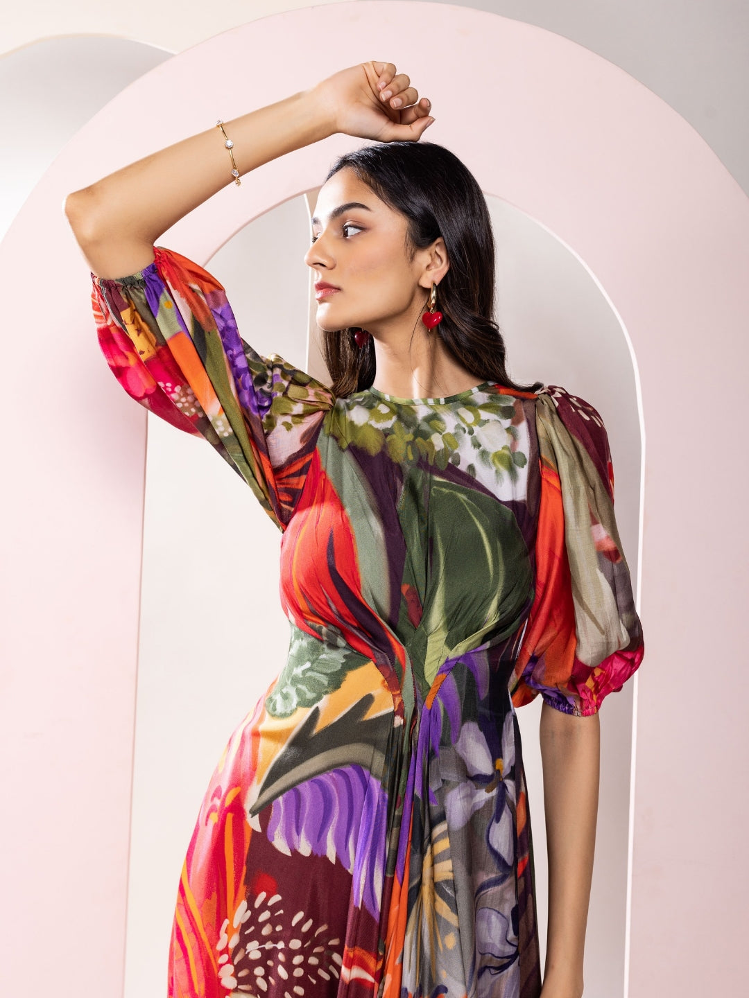 Botanica Printed Maxi Dress