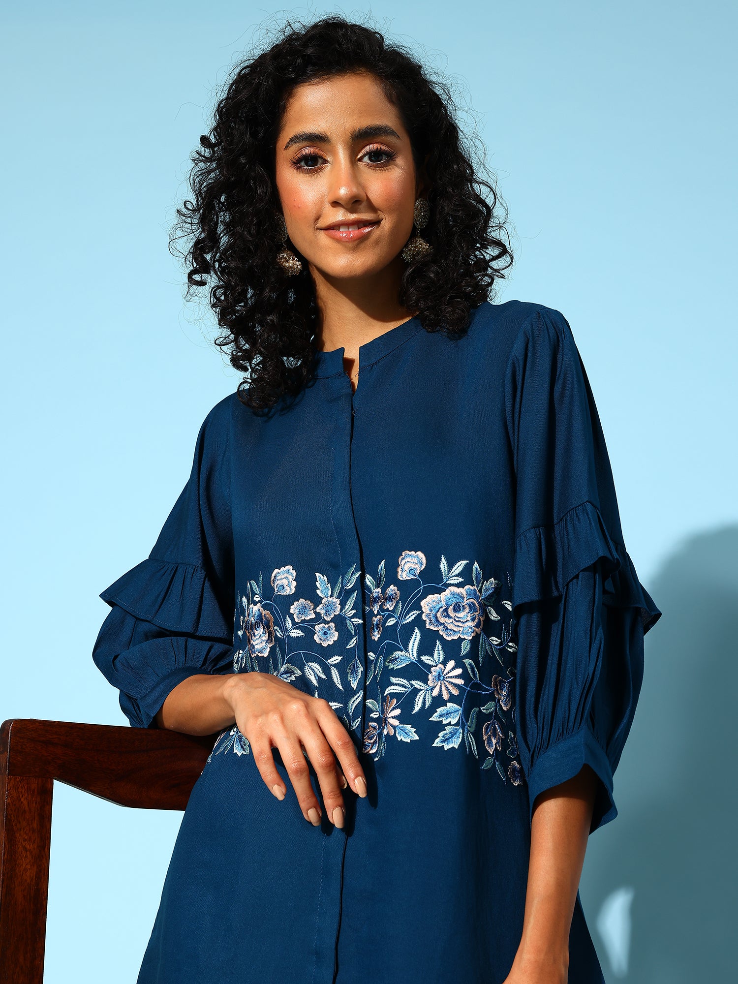Women Embroidered Co-Ords Set