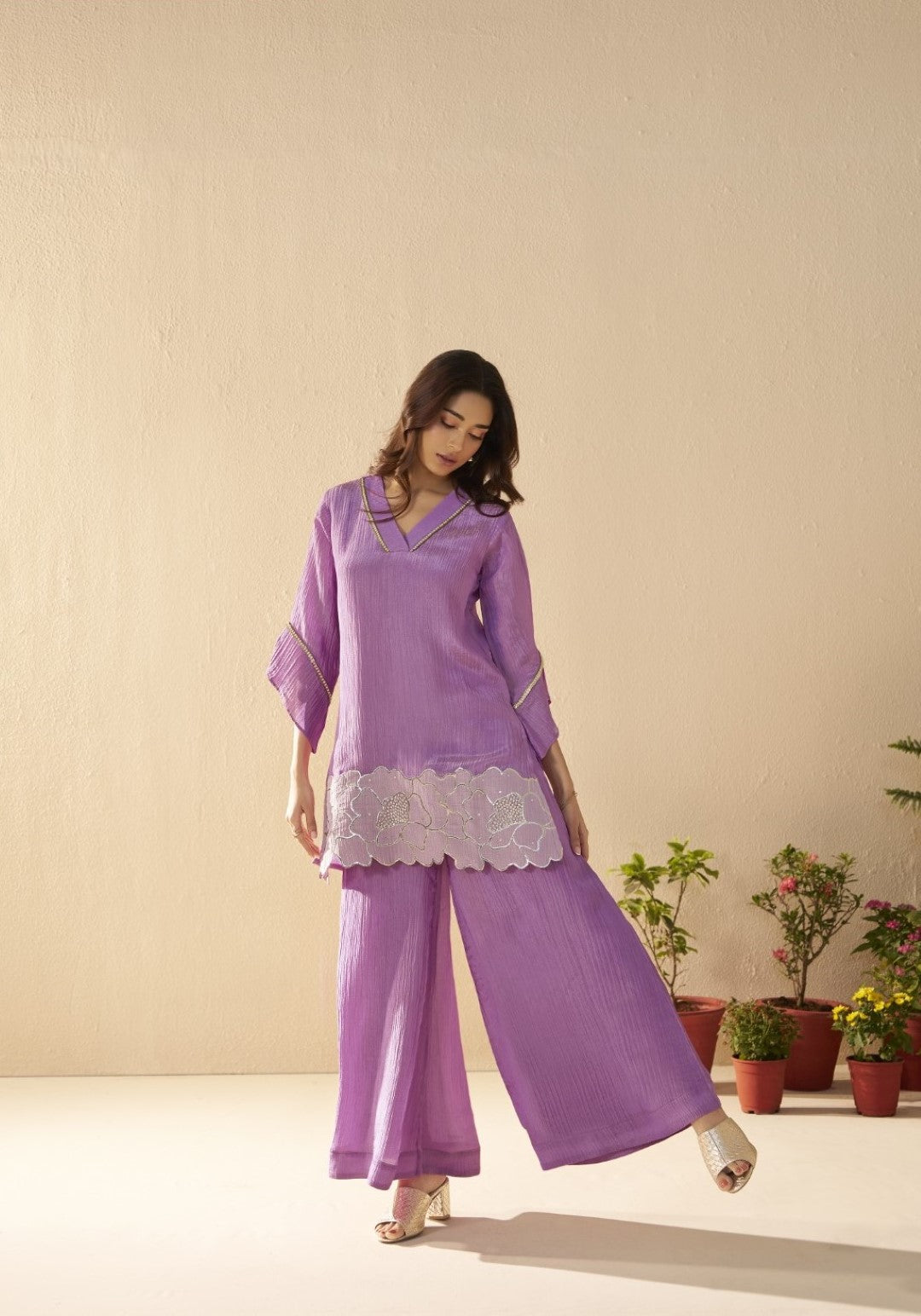Albeli thistle premium work co-ord set-AL