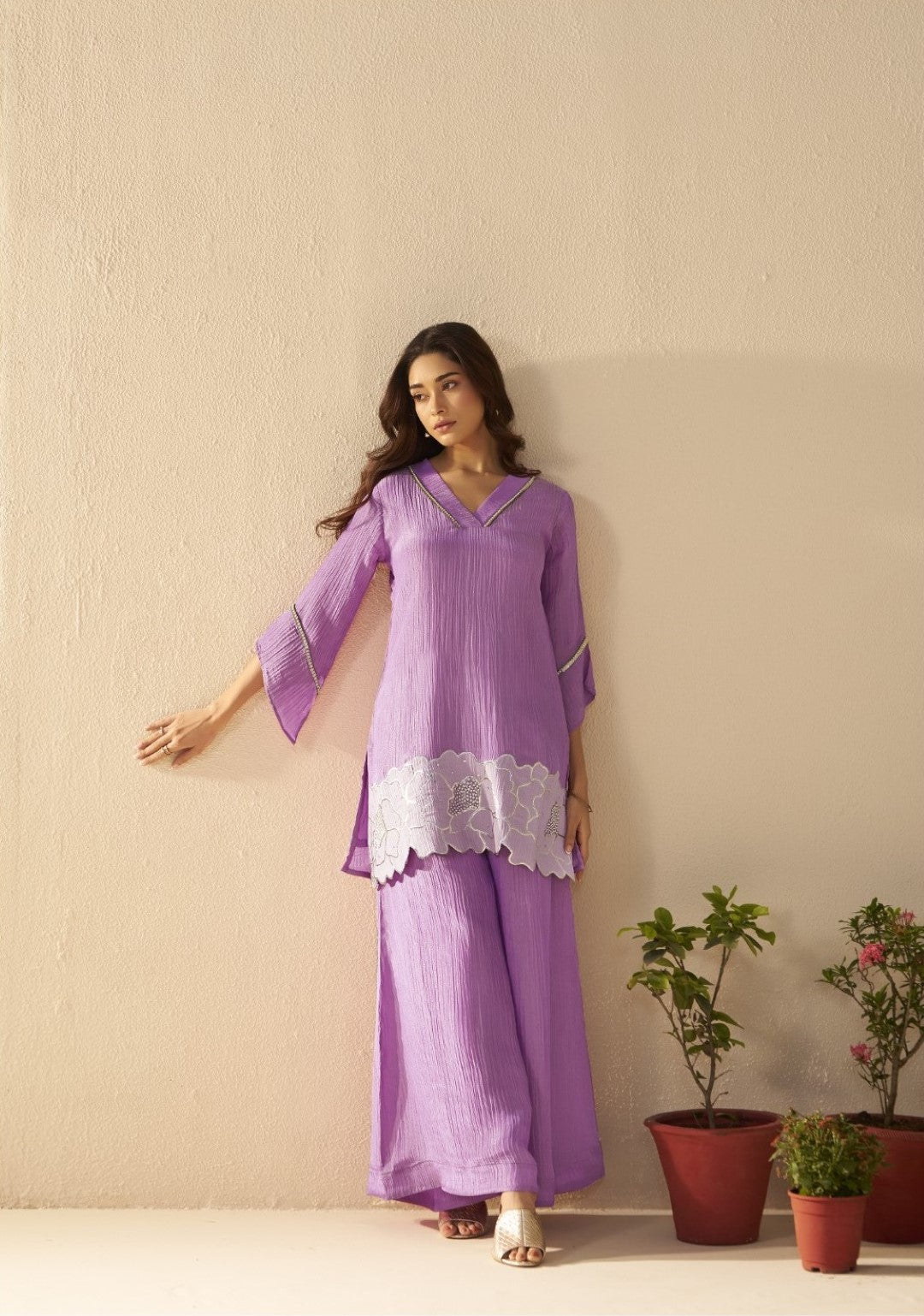 Albeli thistle premium work co-ord set-AL