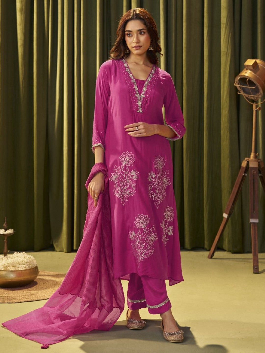 Albeli Rose Premium Work Suit Set-AL