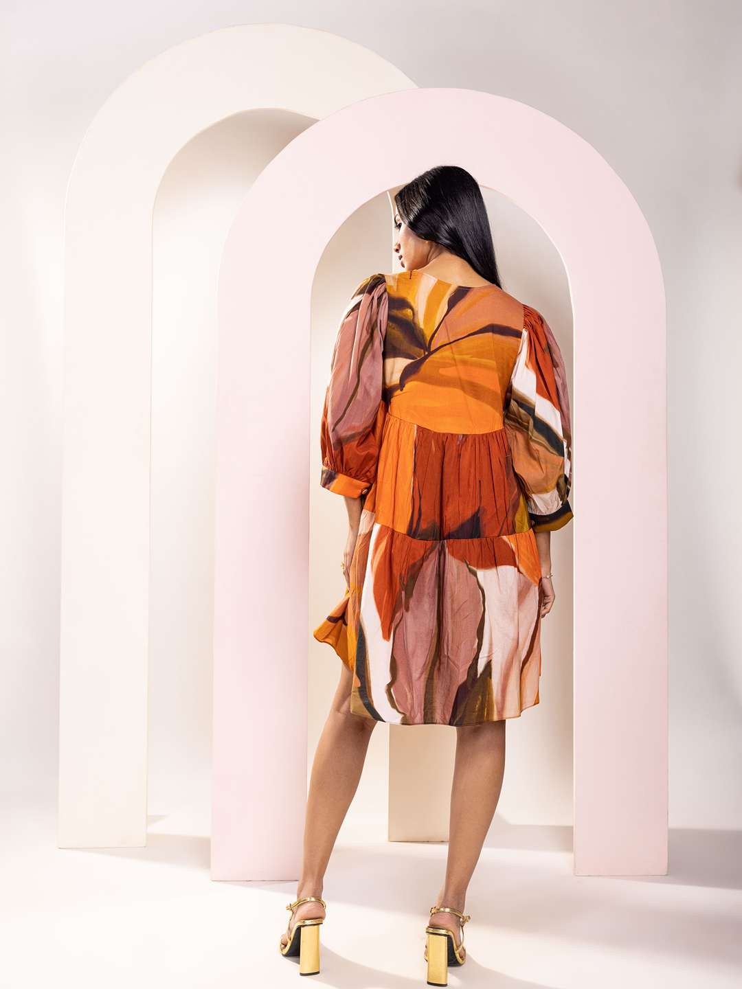 Sienna Printed Mini Dress