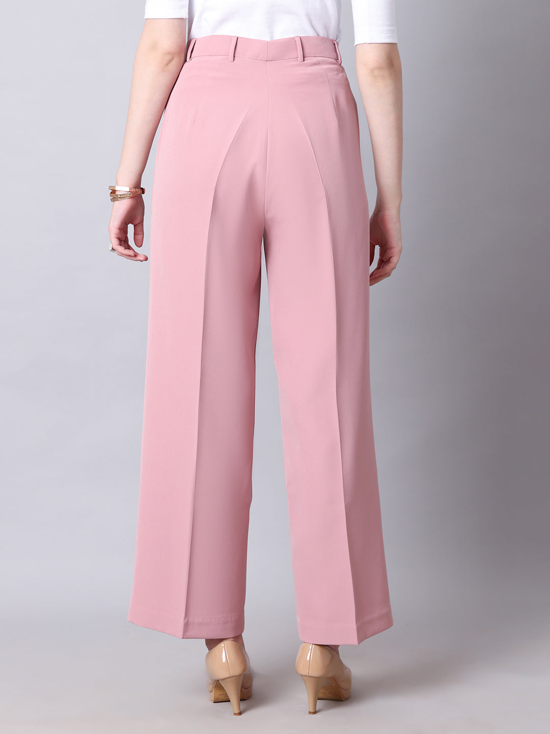 Exude Empowered Chic Wide Leg Trouser