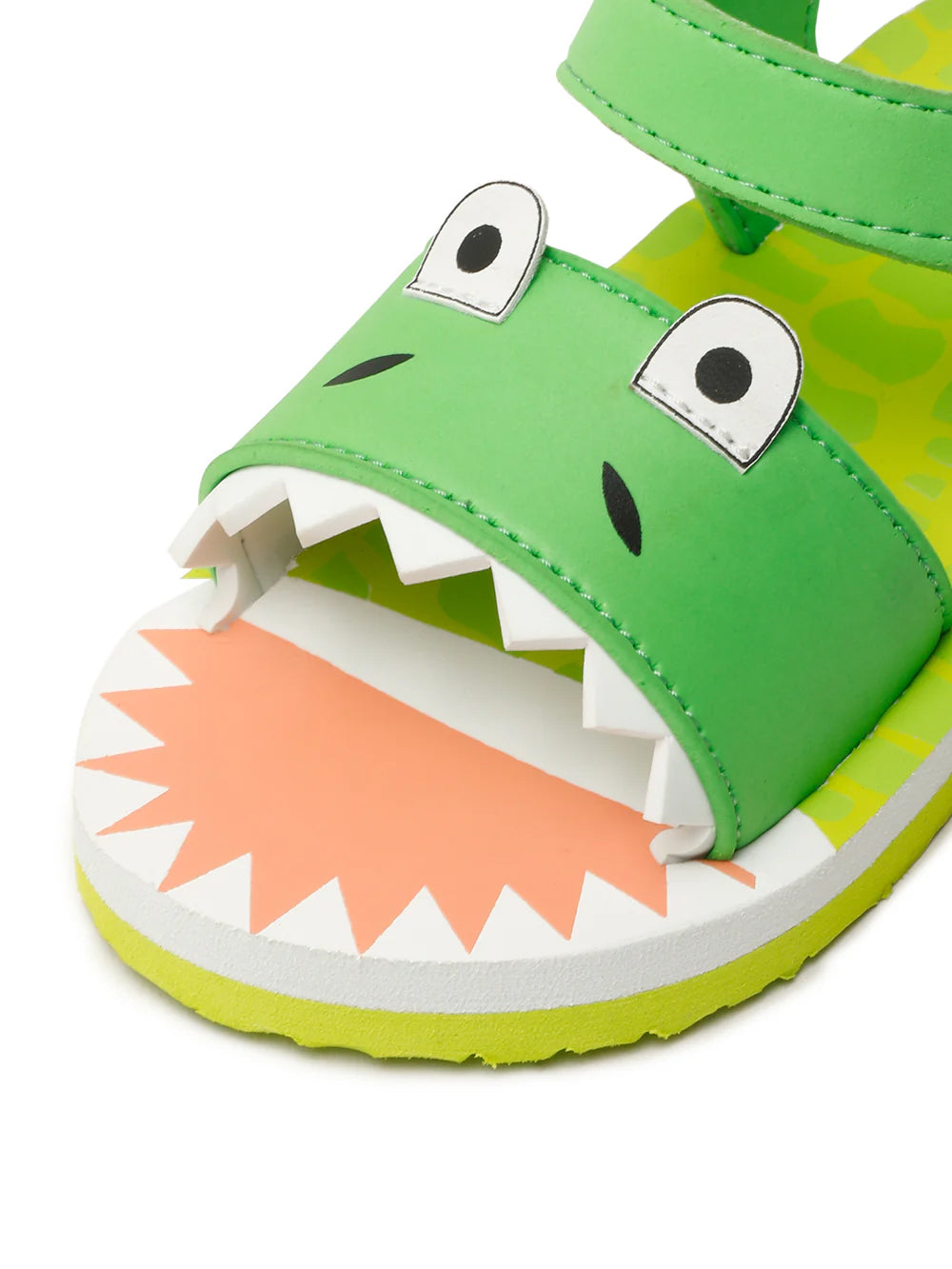 Premium Crocodile Artistic Sandals - Green (Unisex)