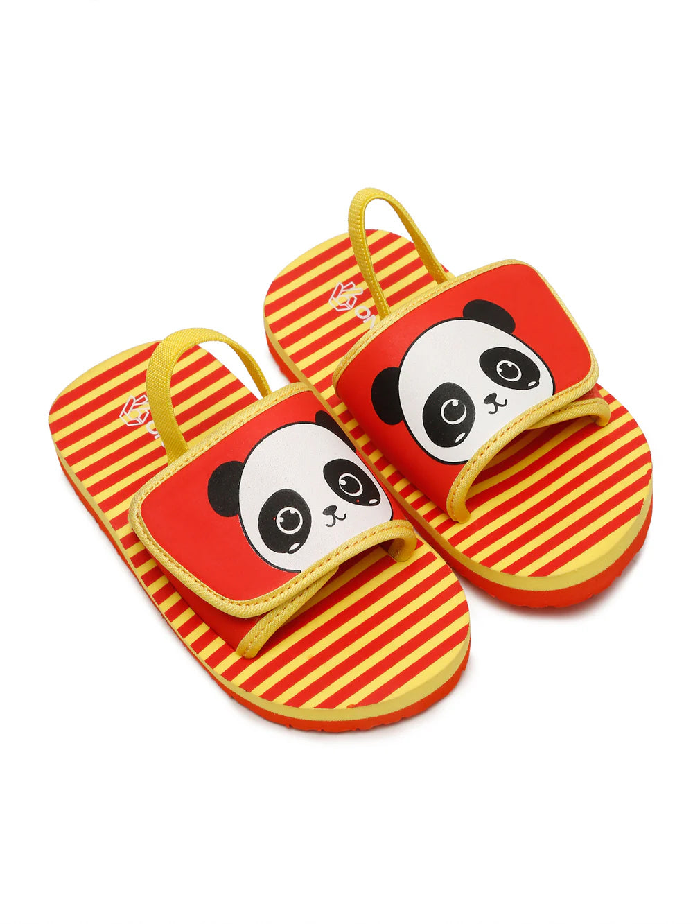 Panda Sliders/Flipflops With Adjustable Strap & Back Support (Boys)