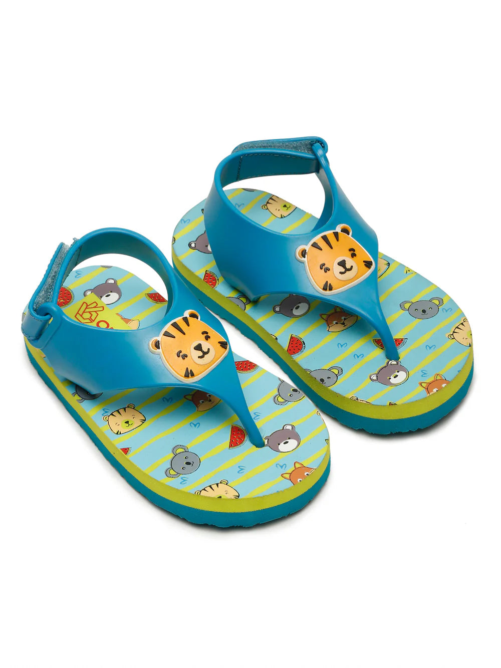 Premium Tiger Candy Flip-flops -  Sky Blue (Boys)