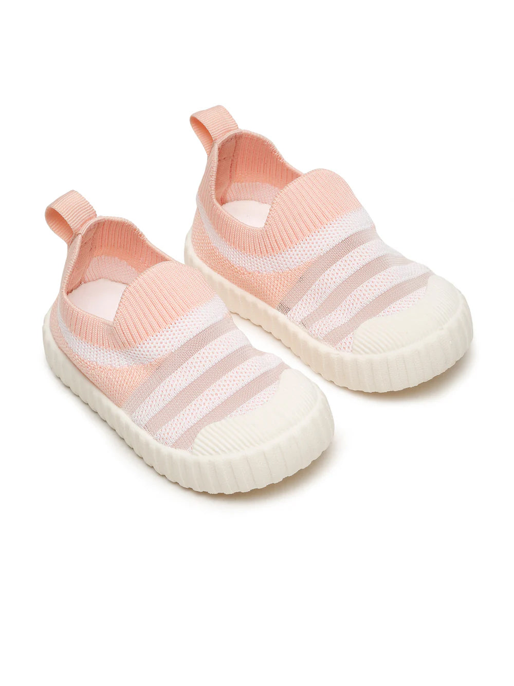 Sky Toddlers's First Step Breathable Shoes - Peach (Unisex)