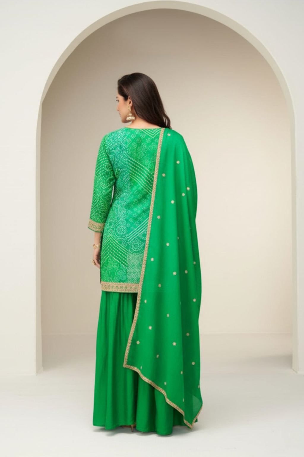Mangal fern full work suit set