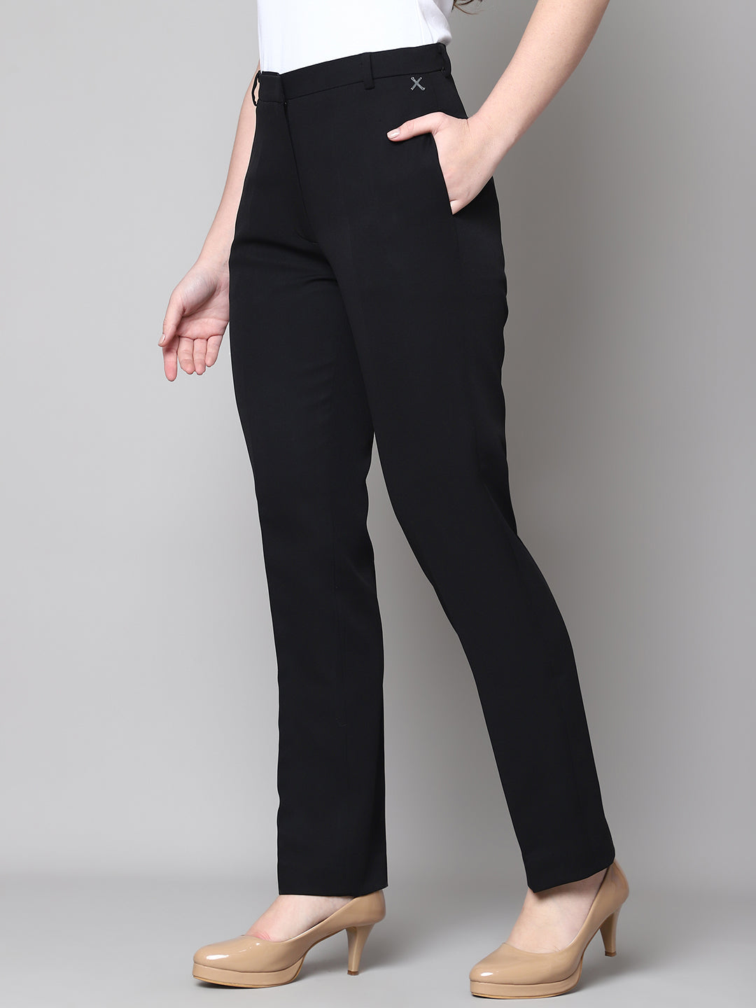 Exude Empathy & Edge Straight Fit Trouser