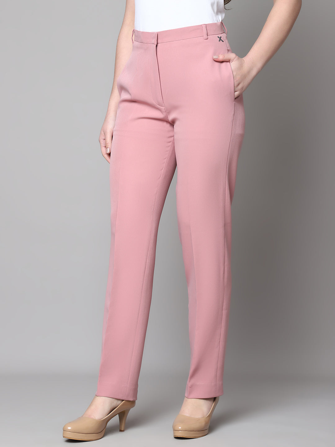 Exude Empathy & Edge Straight Fit Trouser