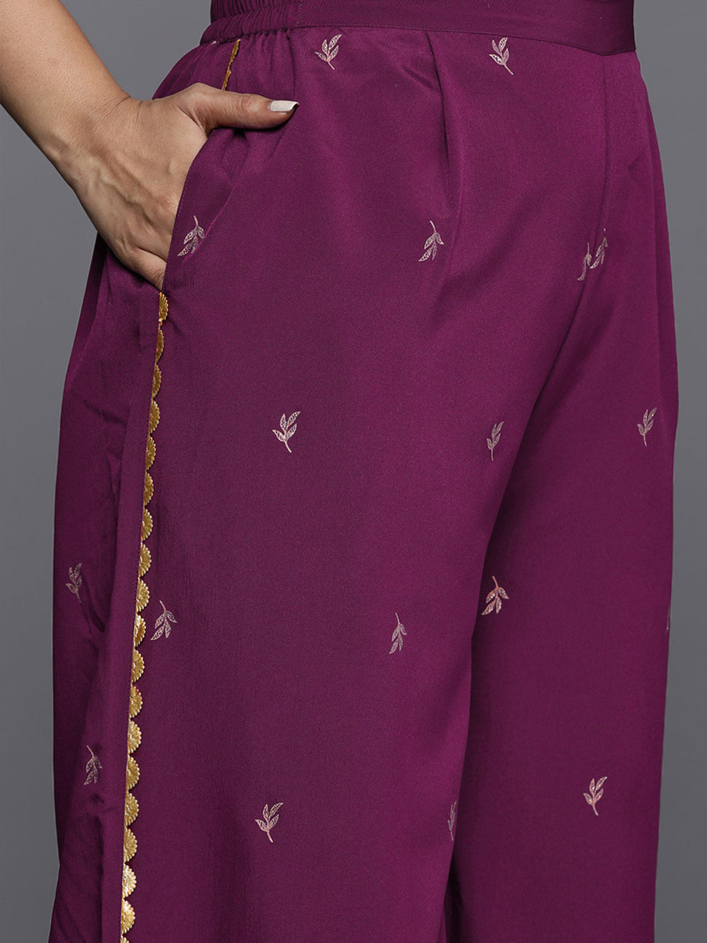 Plus Size Printed Co-Ords-AH