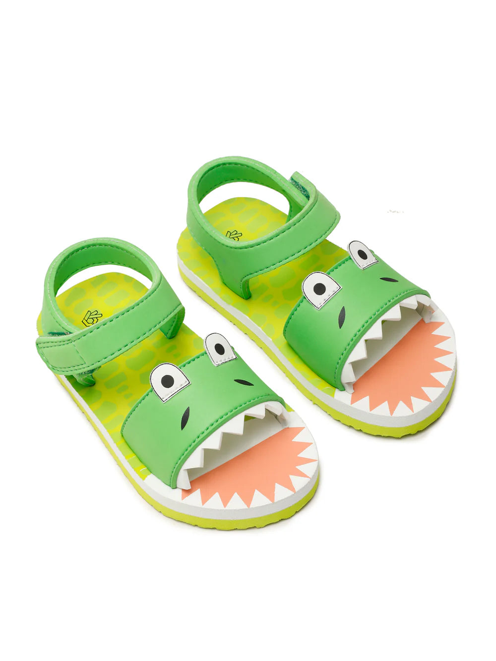 Premium Crocodile Artistic Sandals - Green (Unisex)