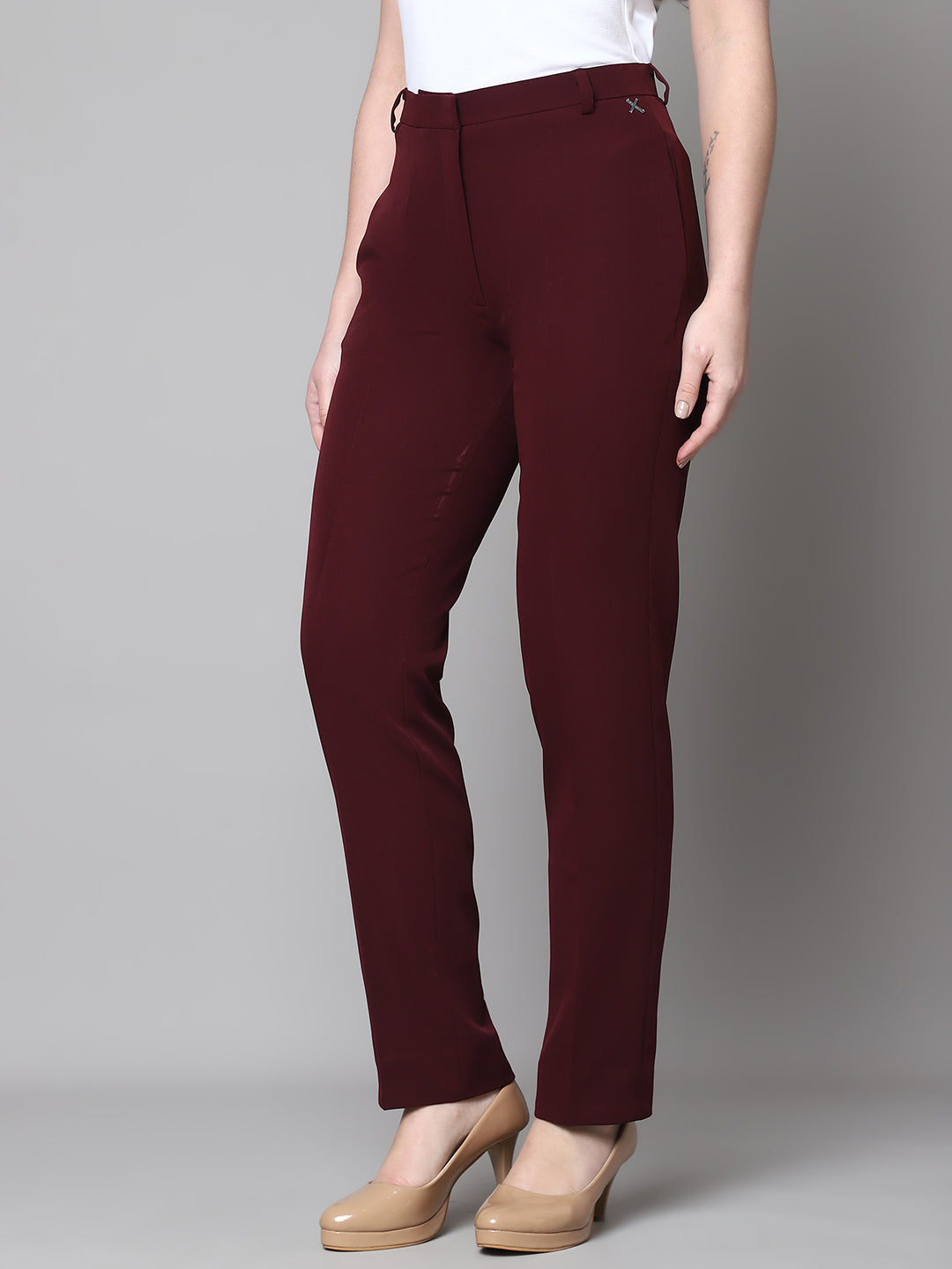 Exude Empathy & Edge Straight Fit Trouser