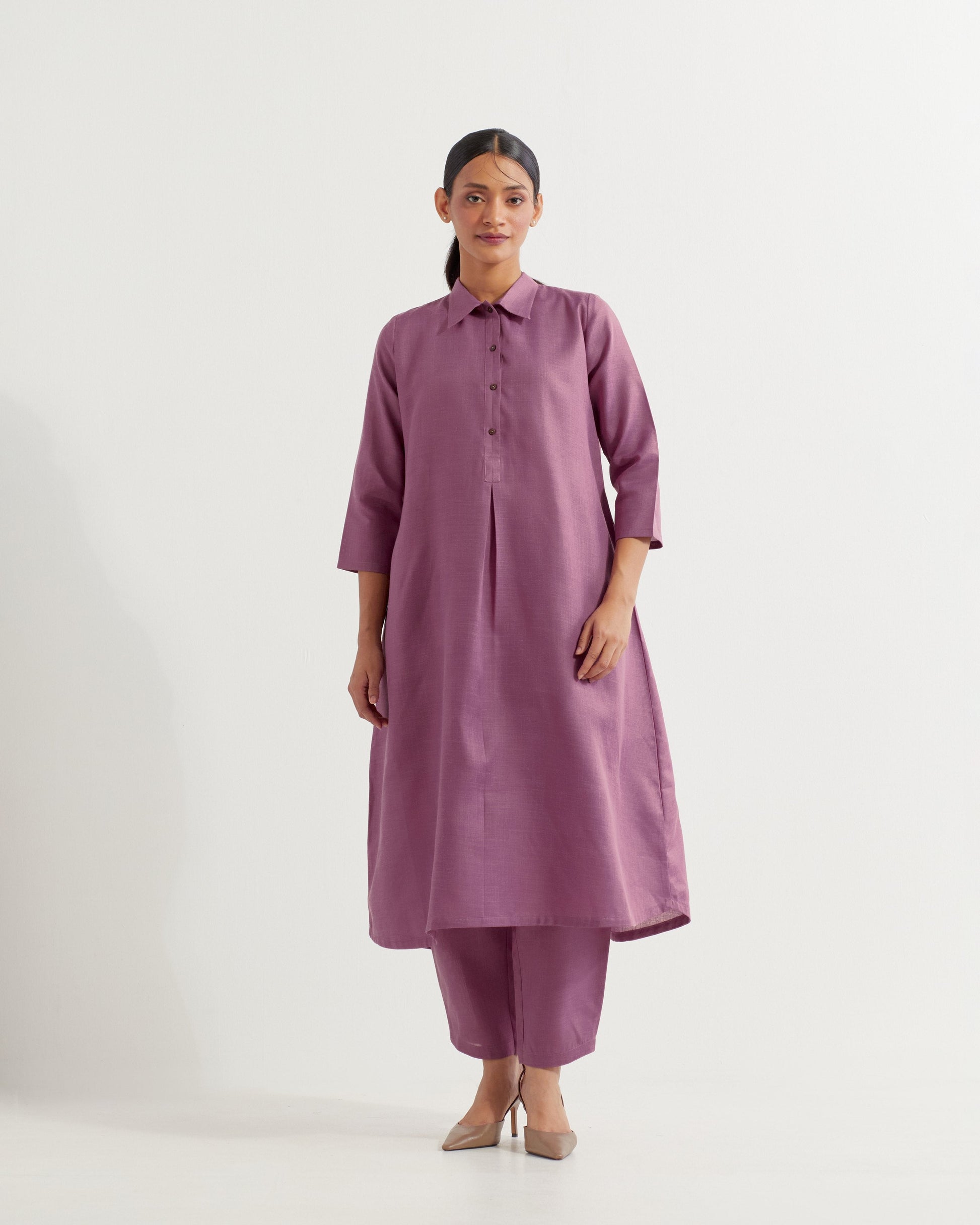 Mauve Victoria Co-ord Set (Set of 2)- IC