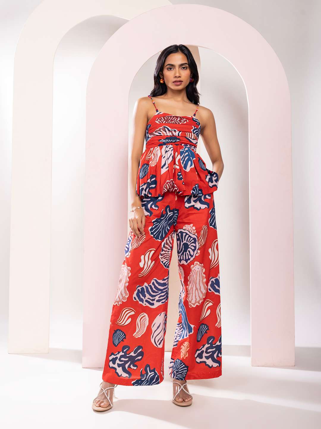 Nautica Printed Co-ord Set (Set of 2)