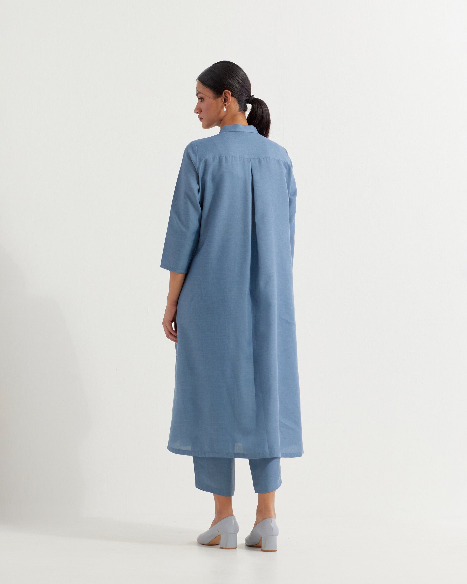 Blue Victoria Co-ord Set (Set of 2)- IC