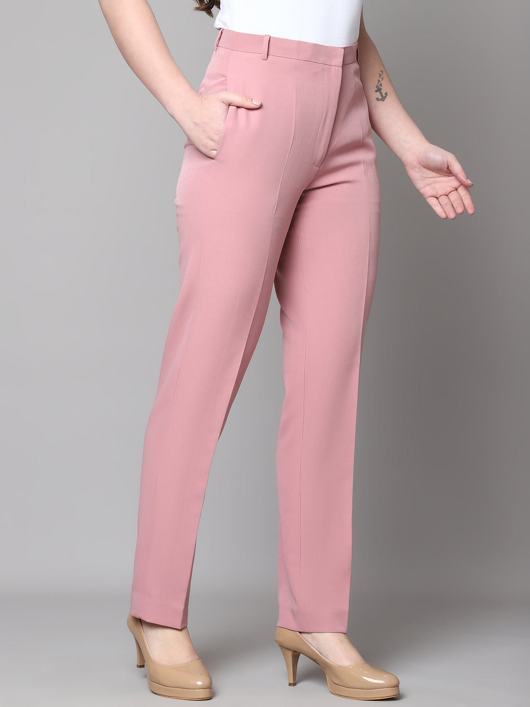 Exude Empathy & Edge Straight Fit Trouser