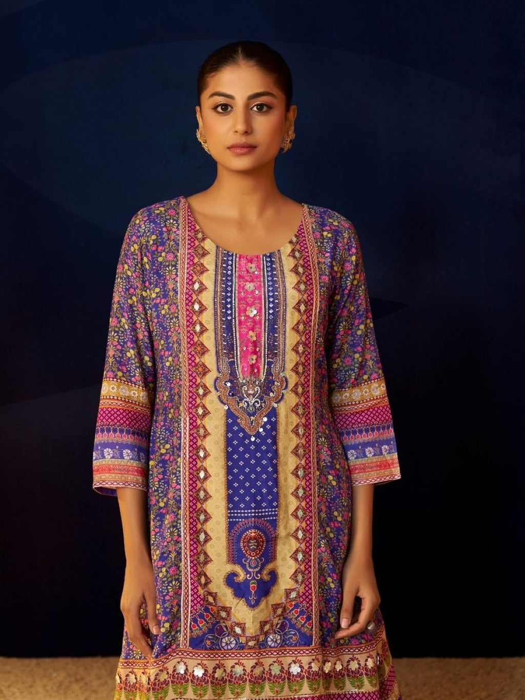 Aster Periwinkle full work suit set