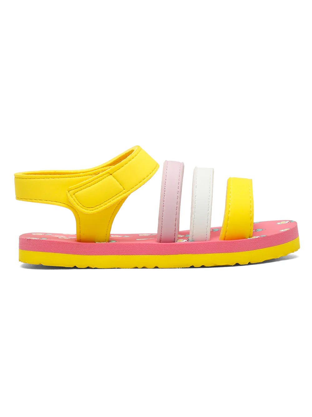 Premium Blossom Flower Sandals - Pink (Girls)