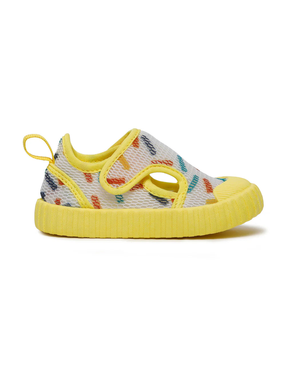 Premium Confetti Toddlers's Walking Shoes - White (Unisex)