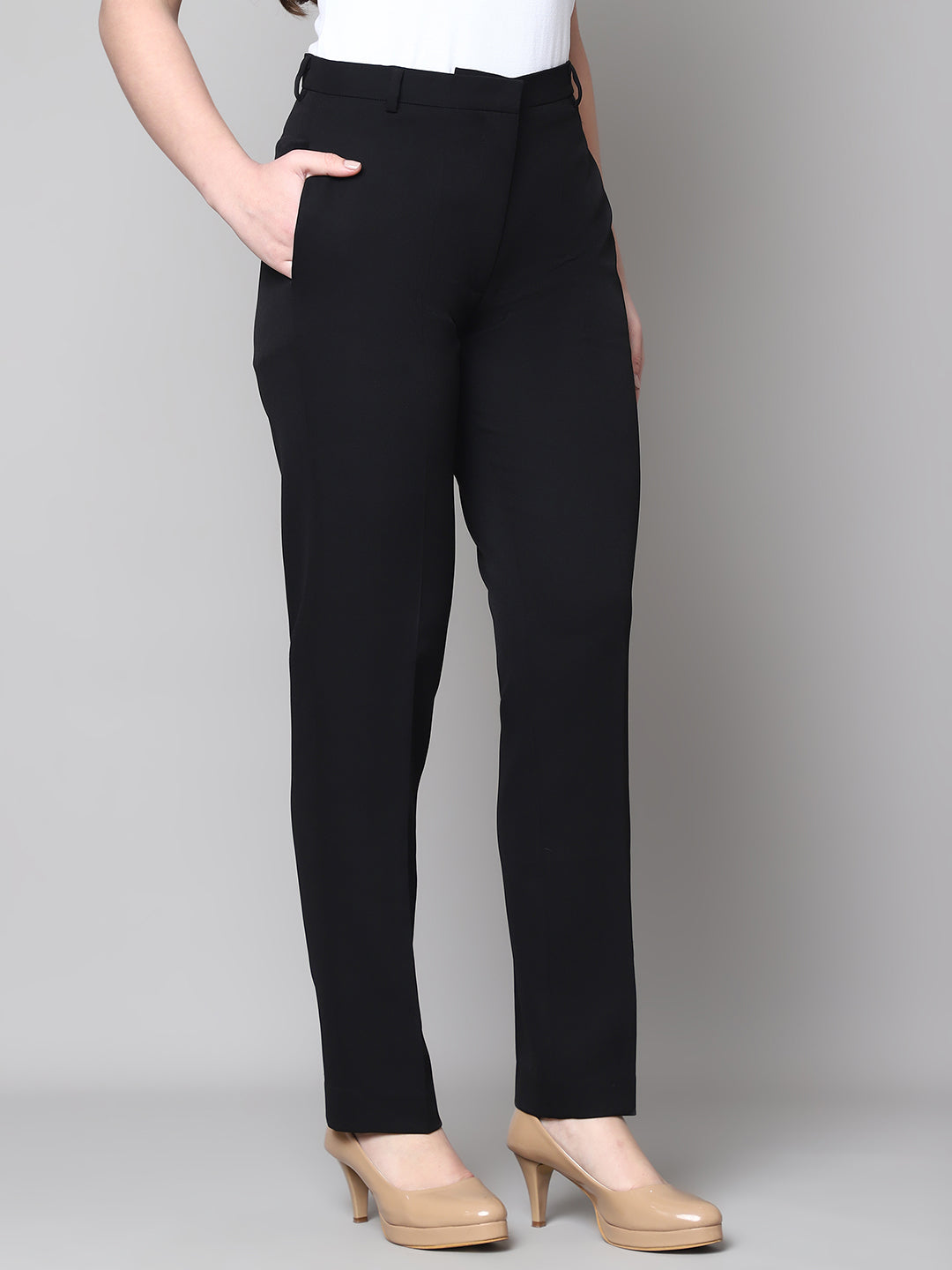 Exude Empathy & Edge Straight Fit Trouser