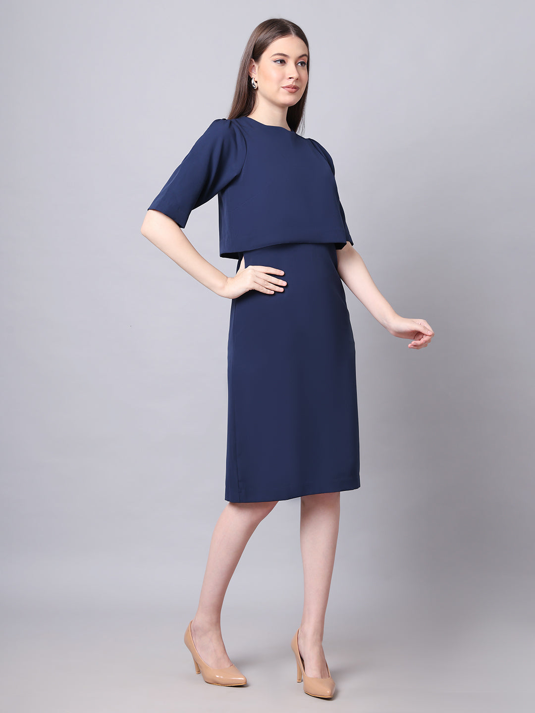 Exude Ethereal Oversize Top Dress